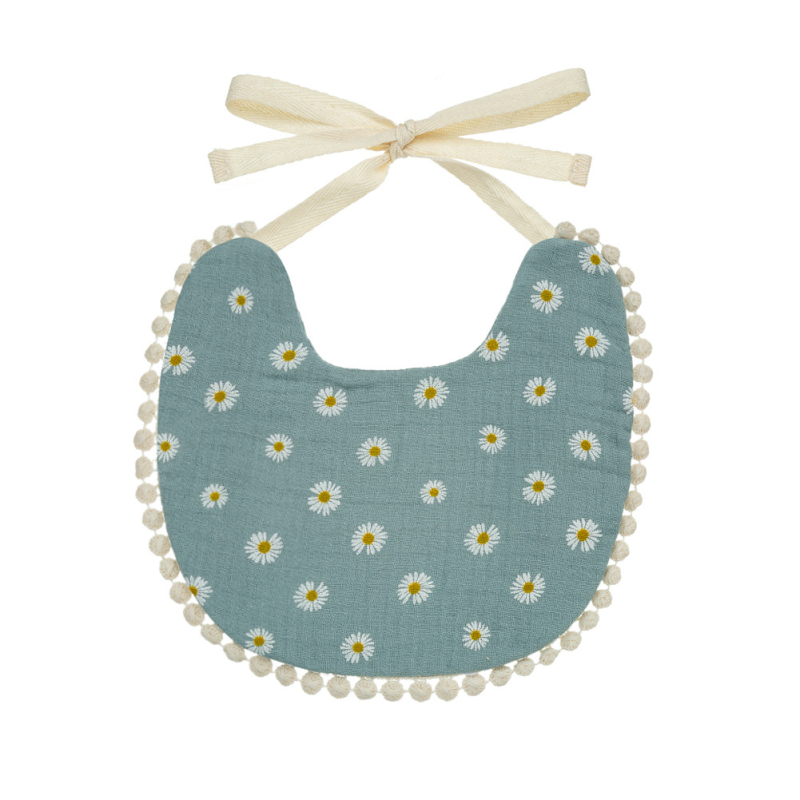 Bavetă pentru copii – impermeabilă, din amestec de bumbac, cu imprimeuri variate, pentru 0–6 ani