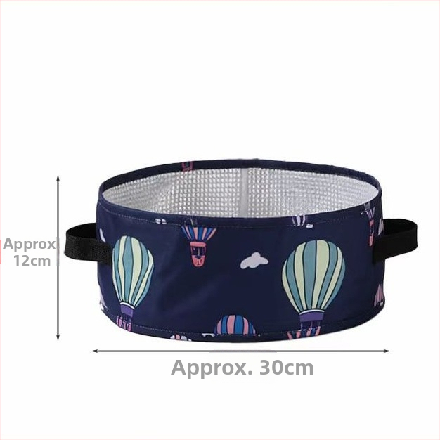 Vas pliabil portabil pentru picioare, pentru călătorii — PVC, design pliabil, pentru adulți