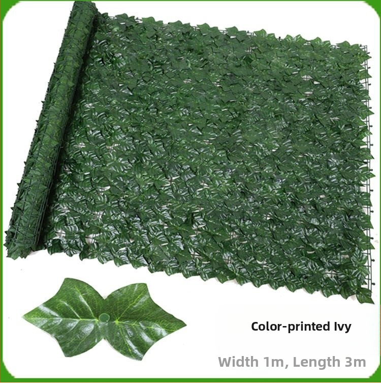 Mű falevél panel a falak és a mennyezet dekorálásához; ideális esküvők, kültéri terek és fotórekvizítumok számára — anyagok: műanyag, selyemvirágok, poliészter szövet; technikák: reliefes nyomás és szitanyomás.