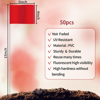 CW Σημαίες σήμανσης με PVC και μεταλλικό σύρμα, κρεμαστό εξάρτημα, μοντέρνο μινιμαλιστικό στυλ