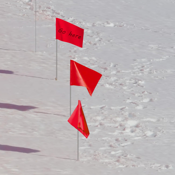 CW Σημαίες σήμανσης με PVC και μεταλλικό σύρμα, κρεμαστό εξάρτημα, μοντέρνο μινιμαλιστικό στυλ