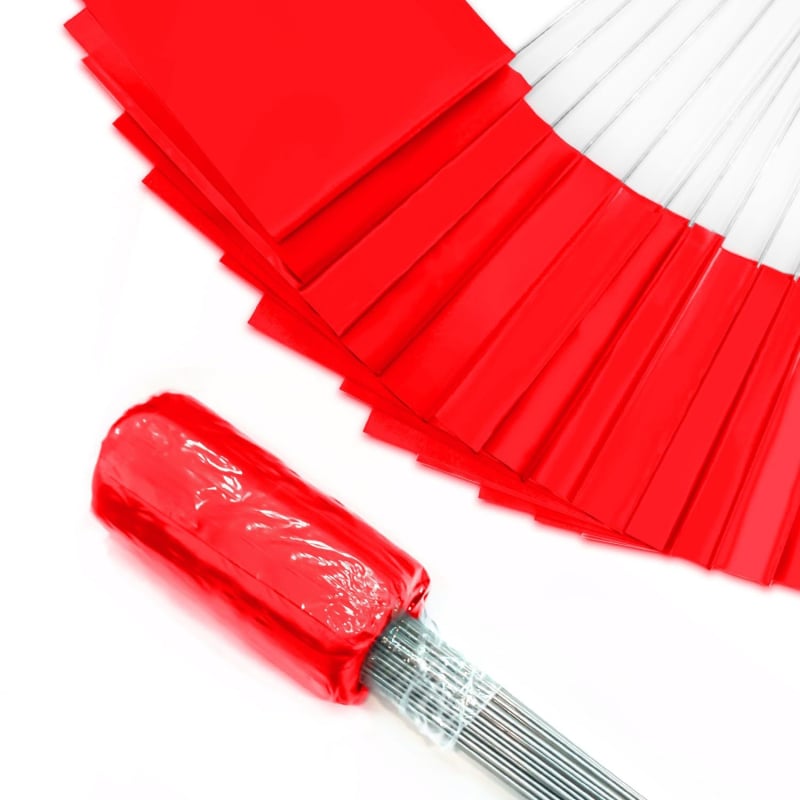 PVC markirajuće zastavice za mjerenje i navodnjavanje s čeličnom žicom