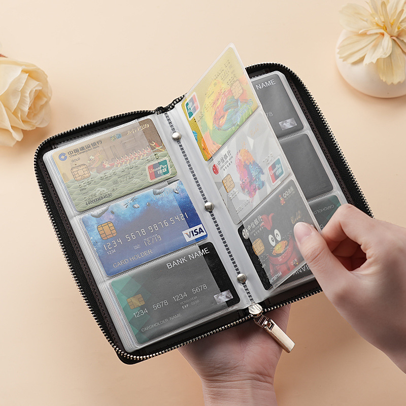 Zip-kaardikott — PU, universaalne, linnaline minimalistlik stiil, 1 voldik, kaubamärk C.DYRIYA