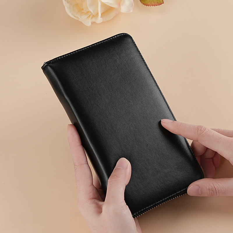 Zip-kaardikott — PU, universaalne, linnaline minimalistlik stiil, 1 voldik, kaubamärk C.DYRIYA