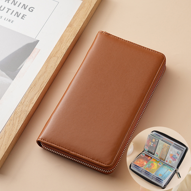 Zip-kaardikott — PU, universaalne, linnaline minimalistlik stiil, 1 voldik, kaubamärk C.DYRIYA