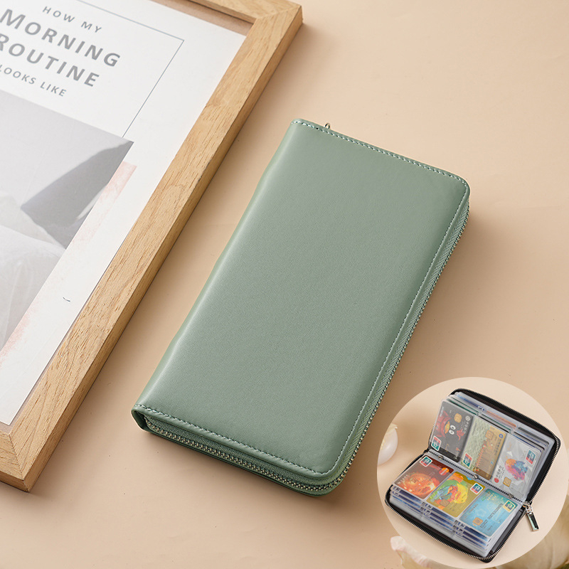 Zip-kaardikott — PU, universaalne, linnaline minimalistlik stiil, 1 voldik, kaubamärk C.DYRIYA