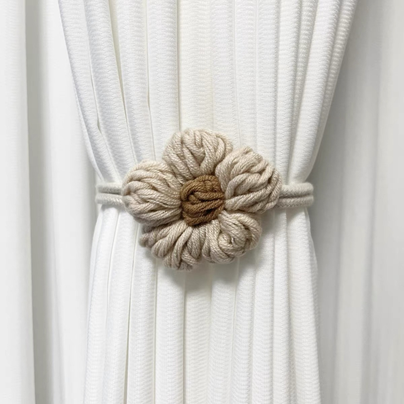 Guanrui lina ziedu aizkaru siksnas ar regulējamu uzglabāšanas auklu, minimālistiskais stils