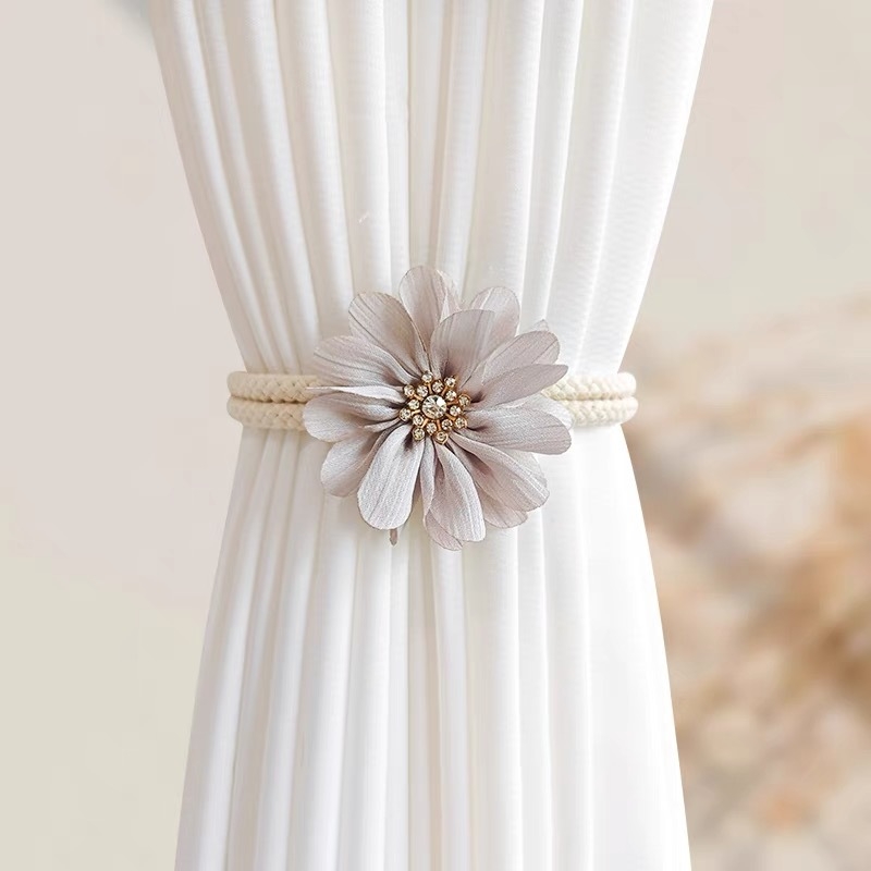 Guanrui lina ziedu aizkaru siksnas ar regulējamu uzglabāšanas auklu, minimālistiskais stils