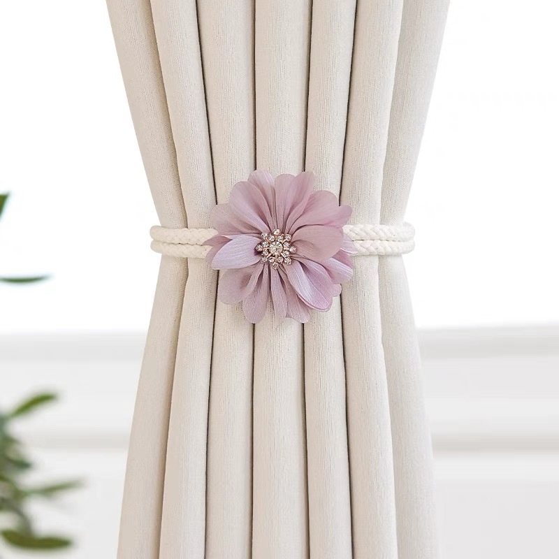 Guanrui lina ziedu aizkaru siksnas ar regulējamu uzglabāšanas auklu, minimālistiskais stils