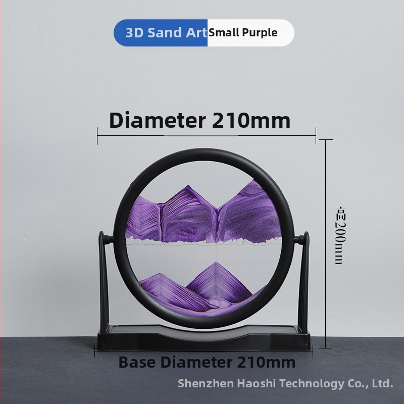 Nappali dísz homokfestés: 3D dinamikus homokfestő művészeti alkotás geometriai dizájnnal (Anyag: Üveg; Gyártási folyamat: Csiszolás; Felület: Polírozás; Függő forma: Dísz; Stílus: Geometria)