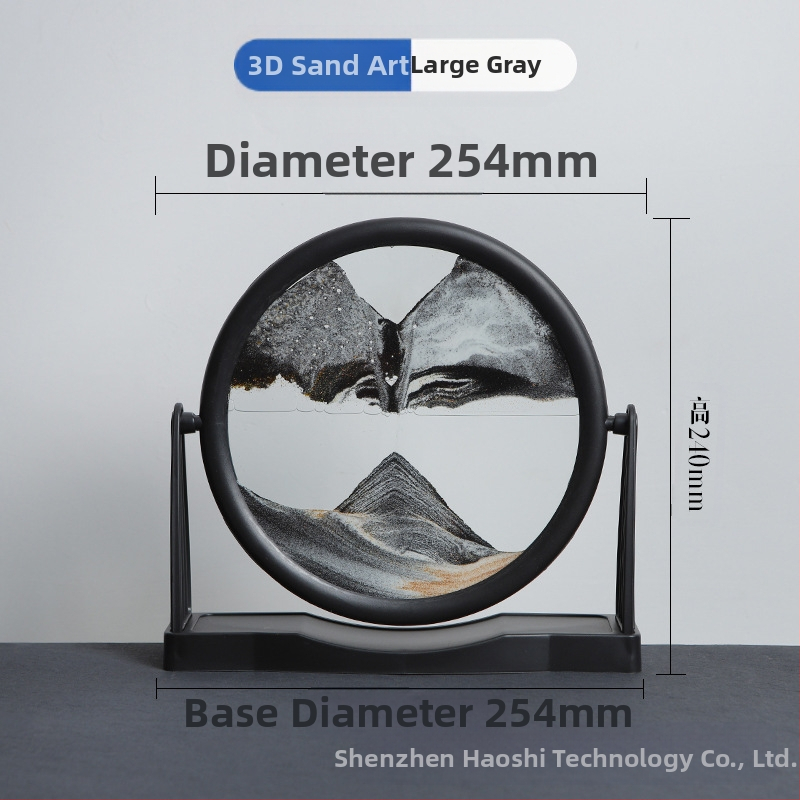 Nappali dísz homokfestés: 3D dinamikus homokfestő művészeti alkotás geometriai dizájnnal (Anyag: Üveg; Gyártási folyamat: Csiszolás; Felület: Polírozás; Függő forma: Dísz; Stílus: Geometria)