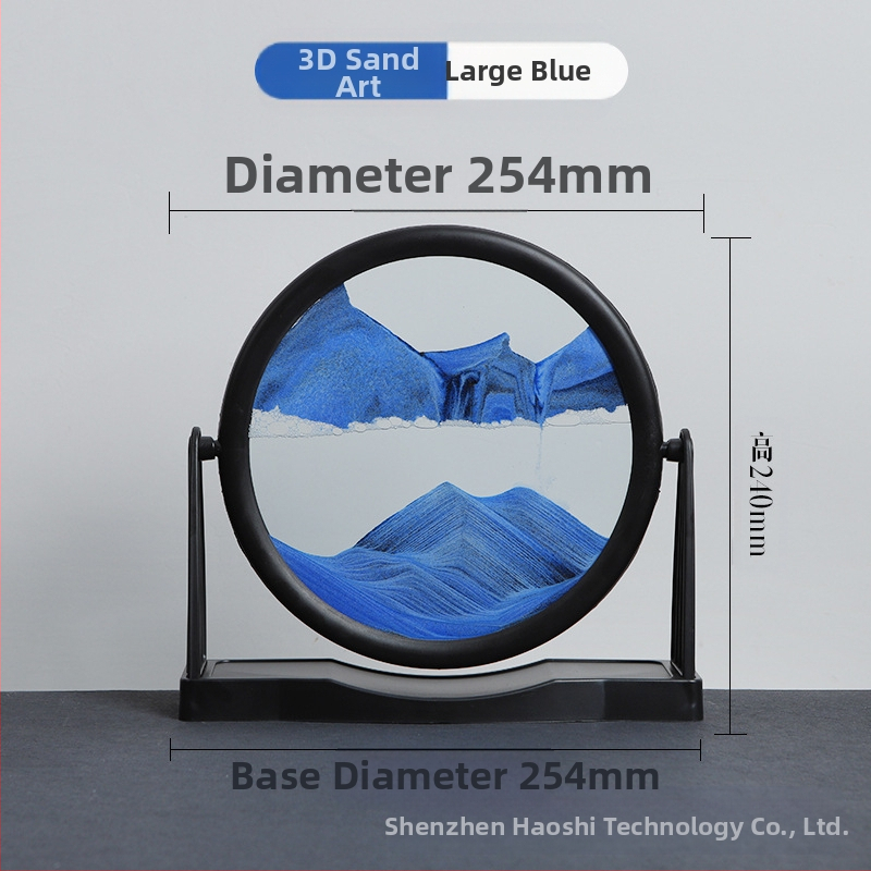 Nappali dísz homokfestés: 3D dinamikus homokfestő művészeti alkotás geometriai dizájnnal (Anyag: Üveg; Gyártási folyamat: Csiszolás; Felület: Polírozás; Függő forma: Dísz; Stílus: Geometria)
