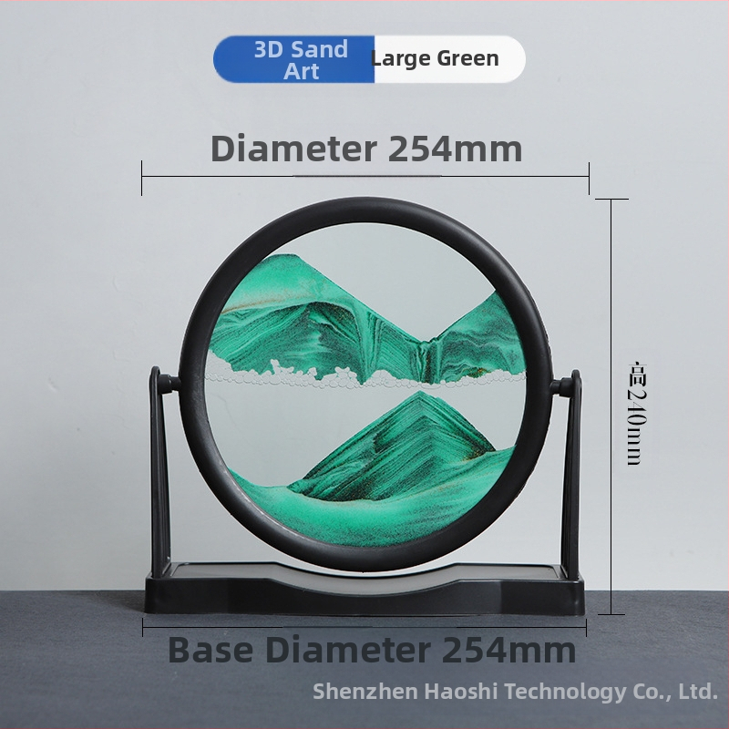 Nappali dísz homokfestés: 3D dinamikus homokfestő művészeti alkotás geometriai dizájnnal (Anyag: Üveg; Gyártási folyamat: Csiszolás; Felület: Polírozás; Függő forma: Dísz; Stílus: Geometria)