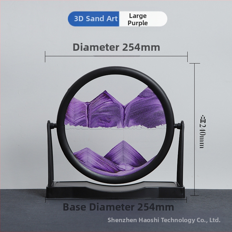 Nappali dísz homokfestés: 3D dinamikus homokfestő művészeti alkotás geometriai dizájnnal (Anyag: Üveg; Gyártási folyamat: Csiszolás; Felület: Polírozás; Függő forma: Dísz; Stílus: Geometria)