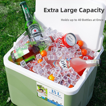 Chiweng φορητό μονωμένο κουτί ψύξης, κατασκευή από αλουμινόφυλλο, κατάλληλο για αυτοκίνητο, εξωτερικούς χώρους και οικιακή χρήση, διατηρεί τα τρόφιμα κρύα