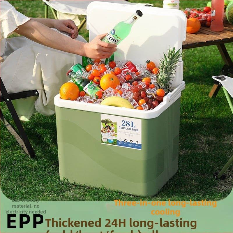 Chiweng nešiojama izoliacinė šaldymo dėžė automobiliui, lauko ir namų naudojimui, aliuminio folijos konstrukcija, išlaiko maistą šaltą