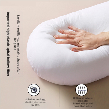 U formos nėštumo pagalvė su bambuko pluoštu, svoris 1,1–1,5 kg, užpildas kodas 19022027760