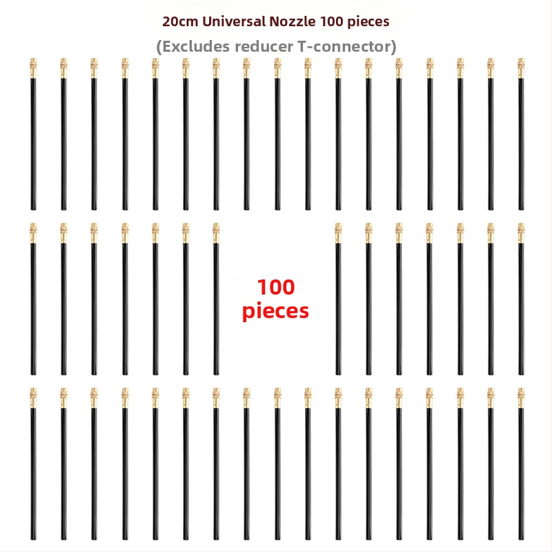 Mikro-raspršiva serija za navodnjavanje s podesivim kutem, 360° univerzalna mlaznica, brza instalacija plug-in, automatski raspršivač za kućnu baštu