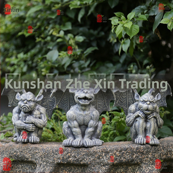 Резинова статуя на чудовище за градина — стил: модерен минимализъм; марка Gong Gong; категория: смолни занаяти; материал: естествена смола; материал тип: пластмаса, смола