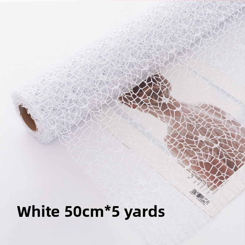 Gazu tinklo ritinys gėlių įvyniojimui – Flower Habitat, Pardavimo įpakavimas, Apdorojimas: Kitas