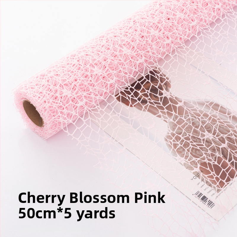 Gazu tinklo ritinys gėlių įvyniojimui – Flower Habitat, Pardavimo įpakavimas, Apdorojimas: Kitas