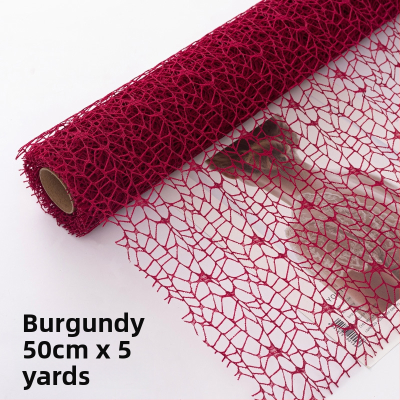 Gazu tinklo ritinys gėlių įvyniojimui – Flower Habitat, Pardavimo įpakavimas, Apdorojimas: Kitas