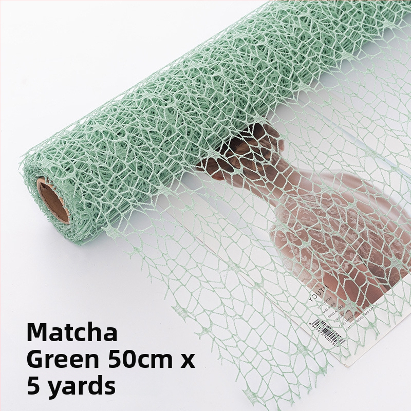 Gazu tinklo ritinys gėlių įvyniojimui – Flower Habitat, Pardavimo įpakavimas, Apdorojimas: Kitas