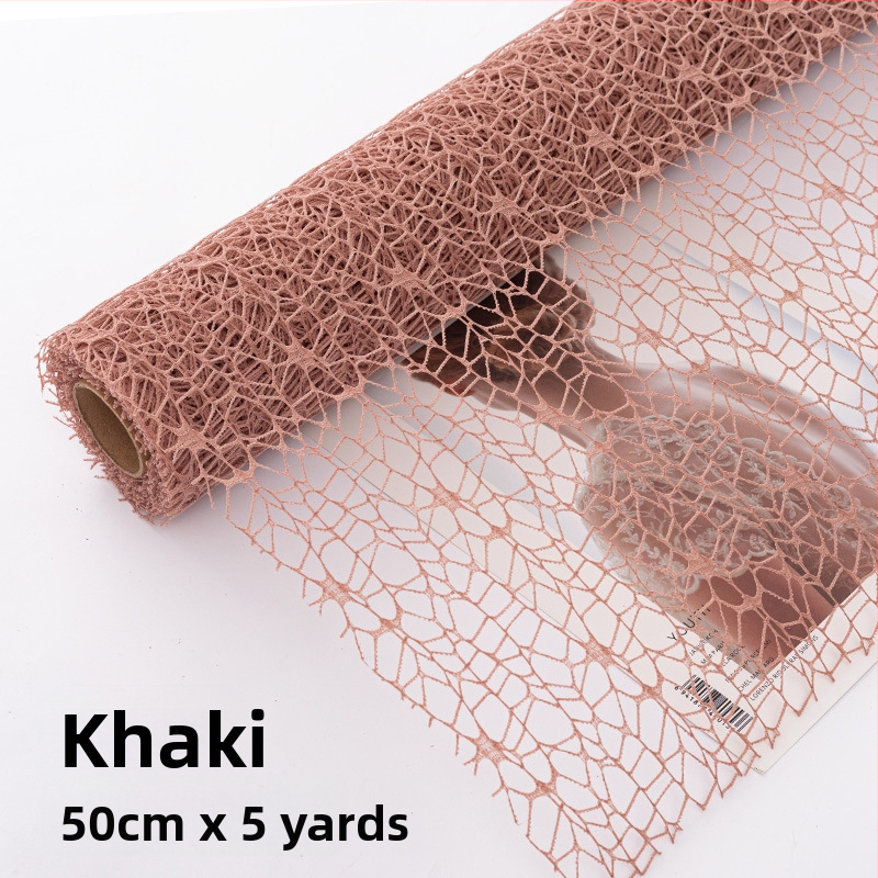 Gazu tinklo ritinys gėlių įvyniojimui – Flower Habitat, Pardavimo įpakavimas, Apdorojimas: Kitas