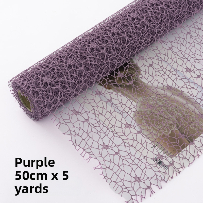 Gazu tinklo ritinys gėlių įvyniojimui – Flower Habitat, Pardavimo įpakavimas, Apdorojimas: Kitas