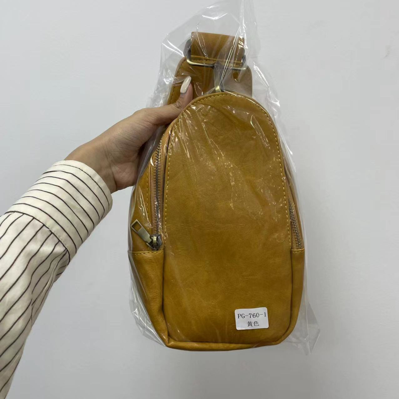 PU дамска чанта за кръст и талия, ретро бохемски стил, цип за затваряне, пролет 2023, за ежедневна употреба