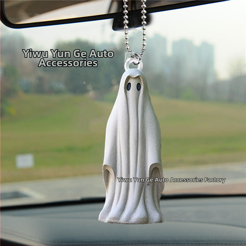 Decorațiune auto suspendabilă – Cloud, acrilic, personalizare a procesării, stil desen animat