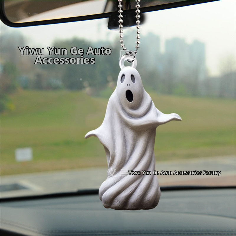 Decorațiune auto suspendabilă – Cloud, acrilic, personalizare a procesării, stil desen animat