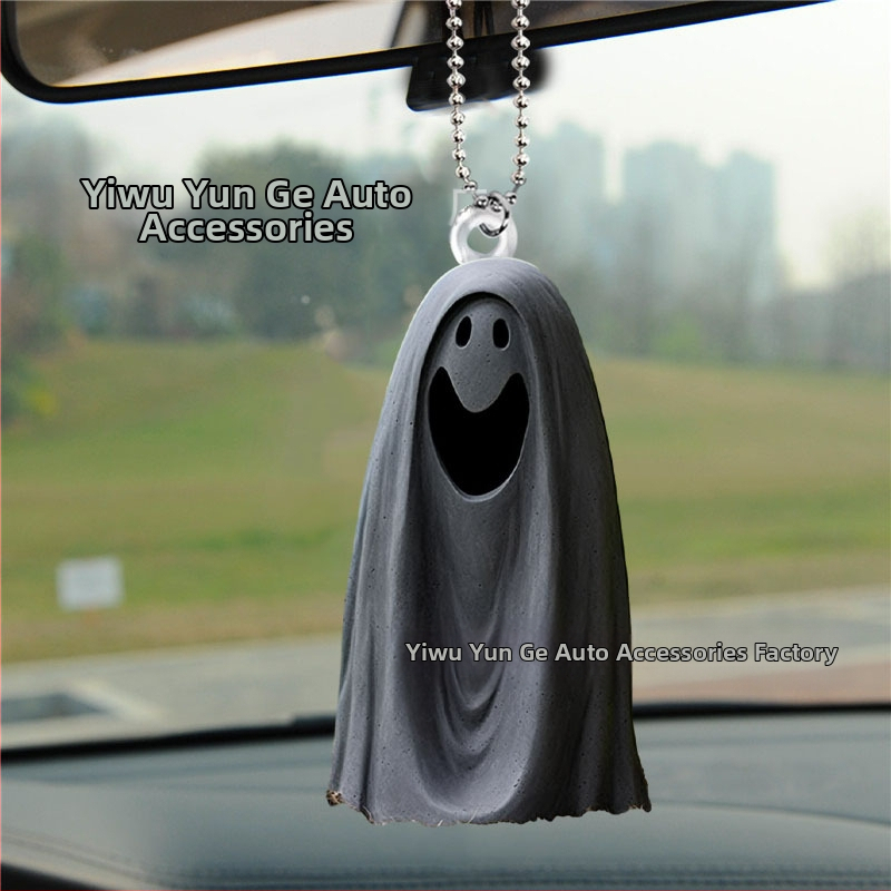 Decorațiune auto suspendabilă – Cloud, acrilic, personalizare a procesării, stil desen animat