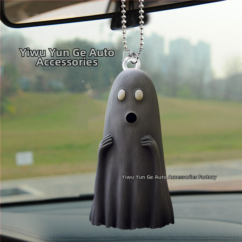 Decorațiune auto suspendabilă – Cloud, acrilic, personalizare a procesării, stil desen animat