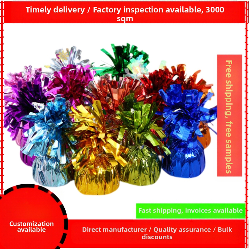 PET балонена висулка за вътрешна употреба — подходяща за партита, концерти и сватби (Материал: PET; Вътрешно пространство; Събития: парти, концерт, сватба, спортни събития, фестивал)