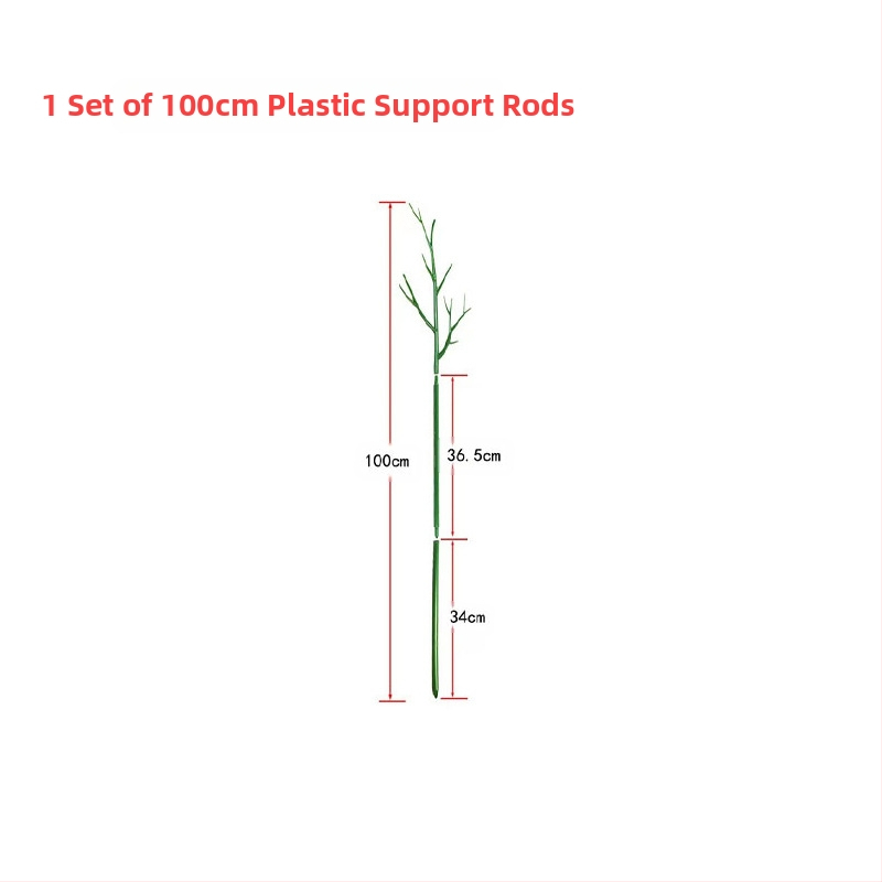 Taime toetusvars – plastmassist, rõdule ja koduaeda, taime toetus kukkumise vältimiseks