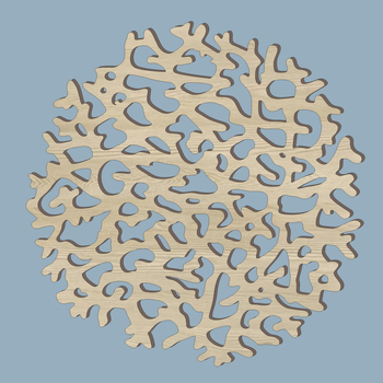 Ξύλινο σουβέρ από Basswood με διάτρητο μοτίβο – DIY διακοσμητικό υπόστρωμα για καφέ και τσάι