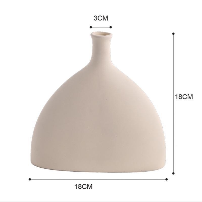 Vas ceramic cu fructe artificiale pentru decorul livingului — cadou pentru casa nouă