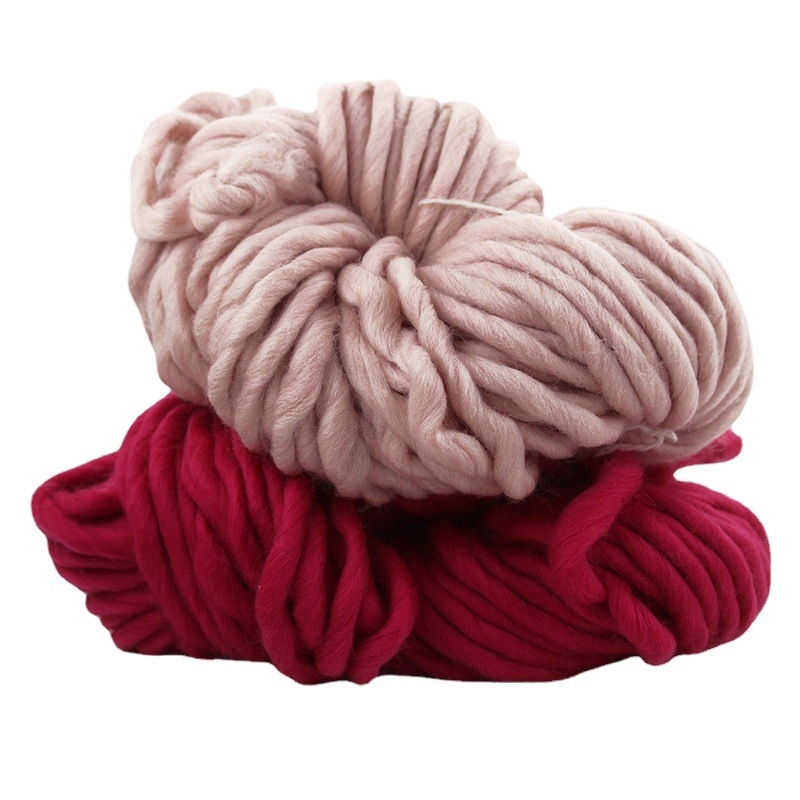 Груба Ice-Strip вълнена прежда за плетене – 0.2 Nm, 1 нишка, мотач