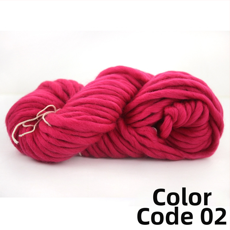 Груба Ice-Strip вълнена прежда за плетене – 0.2 Nm, 1 нишка, мотач