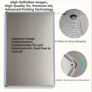 Διακοσμητικό κρεμαστό Tinplate τοίχο τέχνης με χαρακτήρες από αμερικανικούς κλασικούς κινηματογράφους και τηλεοπτικές σειρές; Εκτύπωση inkjet; Κάσα: Tinplate; Κρέμασμα; κατάλληλο για σαλόνι, υπνοδωμάτιο, εστιατόριο, μπάνιο