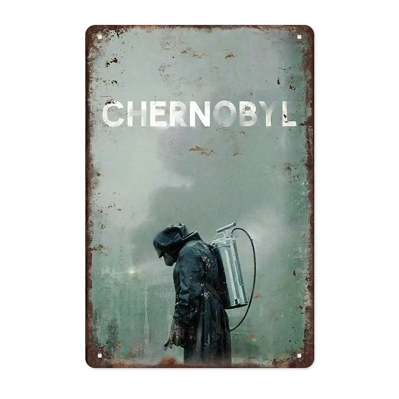 Dekoratiivne rippuv Tinplate seina kunst ameerika klassikaliste filmide ja TV tegelastega; inkjet trükk; raam: Tinplate; riputamine; sobib elutoopp, magamistuppa, restoranisse