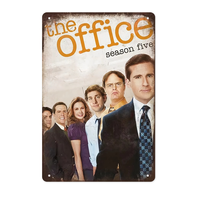 Dekoratiivne rippuv Tinplate seina kunst ameerika klassikaliste filmide ja TV tegelastega; inkjet trükk; raam: Tinplate; riputamine; sobib elutoopp, magamistuppa, restoranisse