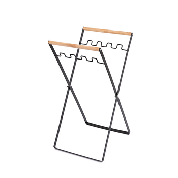 Φοριττός εξωτερικός κάδος απορριμμάτων με πτυσσόμενο σχεδιασμό, κρεμάστρα για σακούλες και επιτραπέζιος χώρος αποθήκευσης για κατασκήνωση και οικιακή κουζίνα