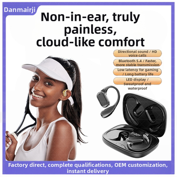 Căști Bluetooth cu traducere AI pentru ureche Q11 Q22 Q15Pro, Bluetooth 5.3, rază 10 m, autonomie 4–8 h, afișaj digital