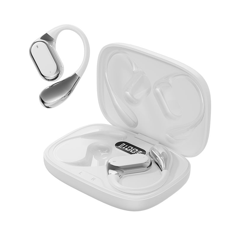 Căști Bluetooth cu traducere AI pentru ureche Q11 Q22 Q15Pro, Bluetooth 5.3, rază 10 m, autonomie 4–8 h, afișaj digital