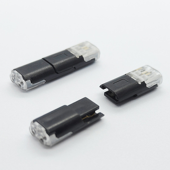 Beef time LED D2 γρήγορος συνδετήρας – 1-πιν τεμάχιο για καλώδιο-σε-καλώδιο, άμεση σύνδεση μέσω plug-in, μονωτικό υλικό: χαλκός φώσφορος υψηλής καθαρότητας, εύρος καλωδίου 0,35–0,75 mm, για φωτιστικά LED