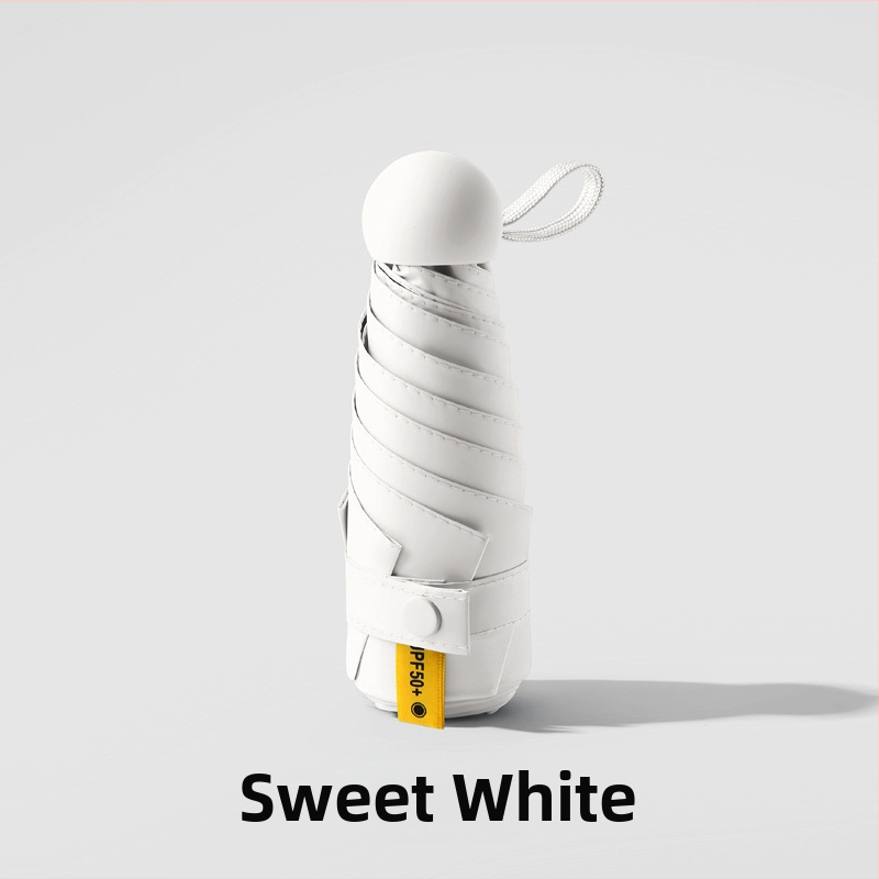 Ruoshiyu összecsukható napernyő – 8 acél bordák, 210T poliészter anyag, UPF 50+, alumínium fogantyú, tömeg 340 g