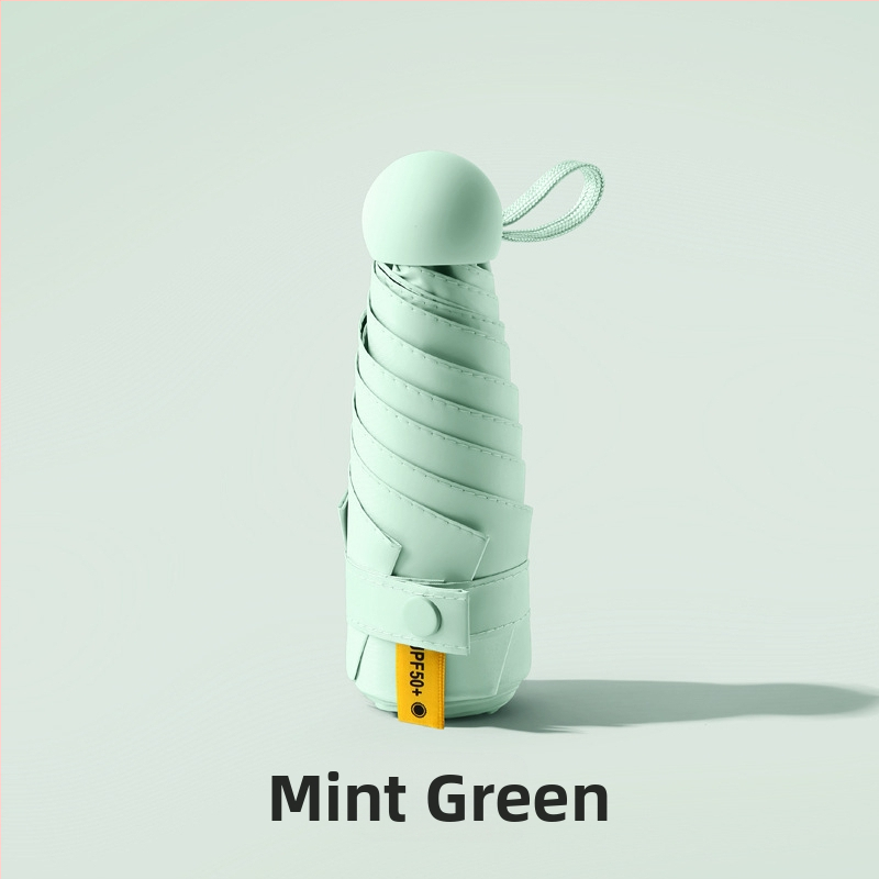 Ruoshiyu összecsukható napernyő – 8 acél bordák, 210T poliészter anyag, UPF 50+, alumínium fogantyú, tömeg 340 g