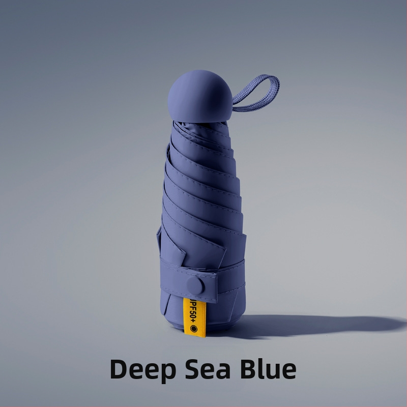 Ruoshiyu összecsukható napernyő – 8 acél bordák, 210T poliészter anyag, UPF 50+, alumínium fogantyú, tömeg 340 g